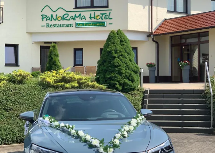 Panorama Am Frankenstein Hotell Witzelroda